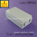 ip65 waterproof enclosure plastic electrical junction box outdoor abs enclosure pcb enclosure box PWP684 with size 222*125*75mm